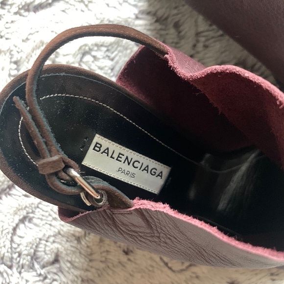 Balenciaga Glove Slingback Wedge Sandals ☆ - Picture 2 of 8